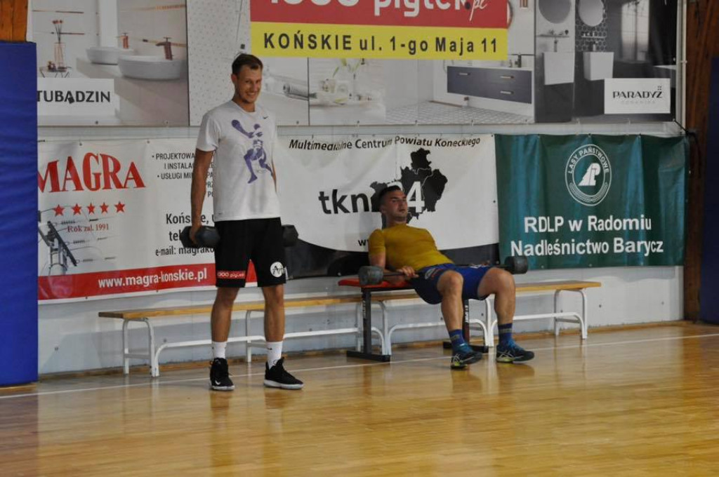 KSSPR Końskie ciężko pracuje przed sezonem. Już niedługo seria sparingów! [wideo, zdjęcia]