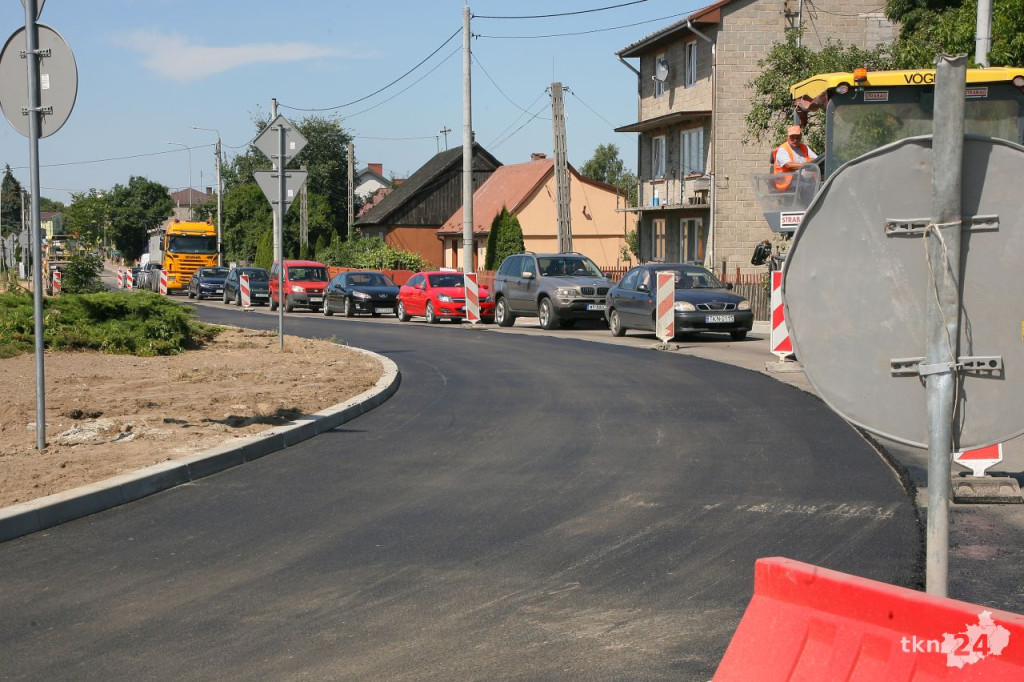 Radoszyce: Przebudowa DW 728 zmierza ku końcowi. Zobaczcie postęp prac [wideo, zdjęcia]