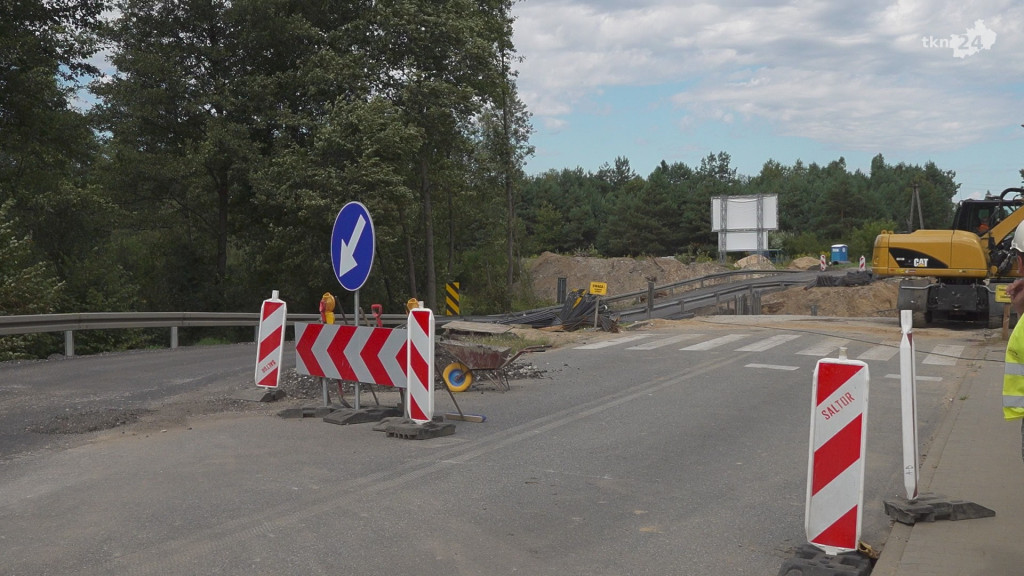 Remonty mostów na DW 728. Ruch wahadłowy w Kornicy i Morzywole [wideo, zdjęcia]