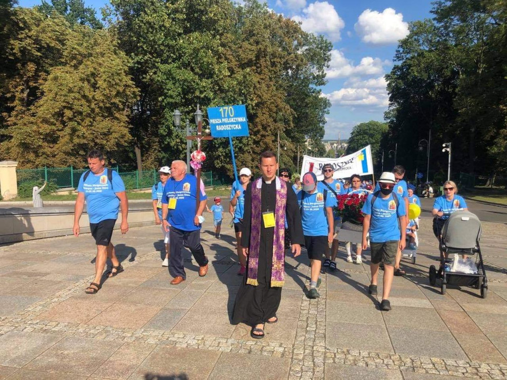 Pątnicy z Radoszyc dotarli do Częstochowy [zdjęcia]