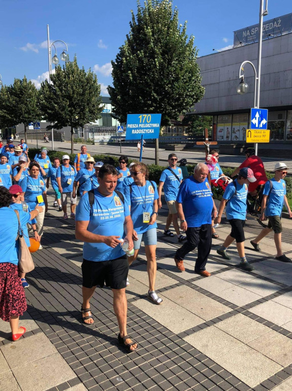 Pątnicy z Radoszyc dotarli do Częstochowy [zdjęcia]