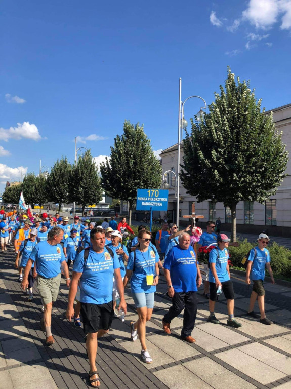 Pątnicy z Radoszyc dotarli do Częstochowy [zdjęcia]