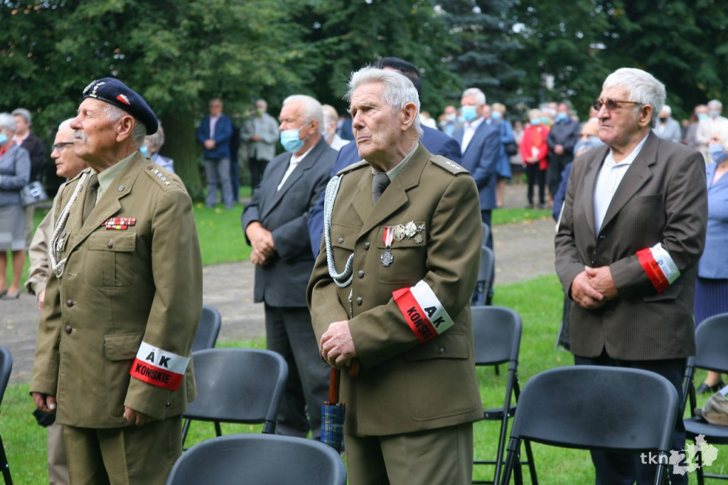 Konecki Wrzesień 2020: Skromnie uczcili poległych partyzantów [wideo, fotorelacja]