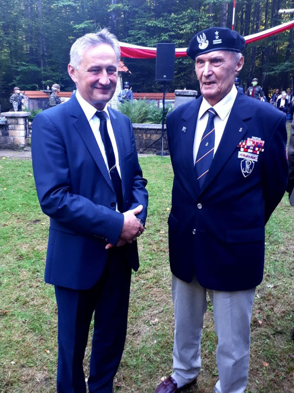 Podpułkownik Tadeusz Barański na Wykusie z żywą lekcją historii [zdjęcia]