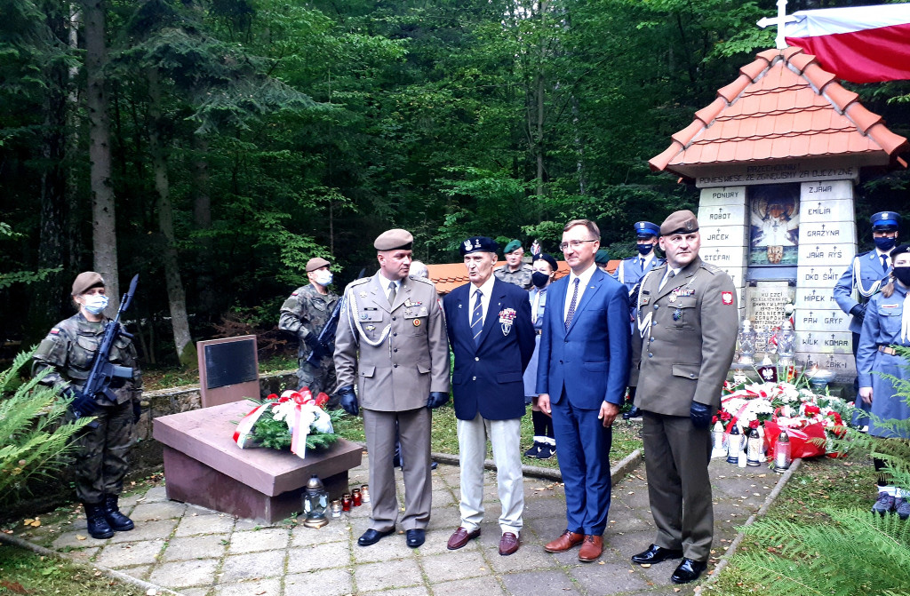 Podpułkownik Tadeusz Barański na Wykusie z żywą lekcją historii [zdjęcia]