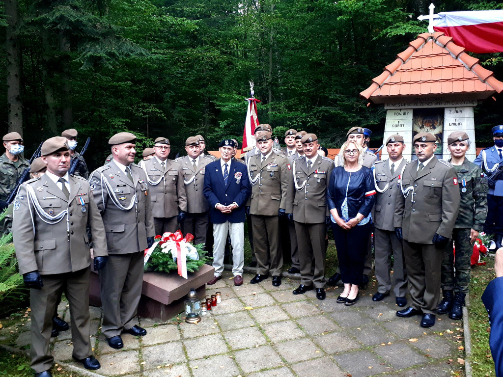 Podpułkownik Tadeusz Barański na Wykusie z żywą lekcją historii [zdjęcia]