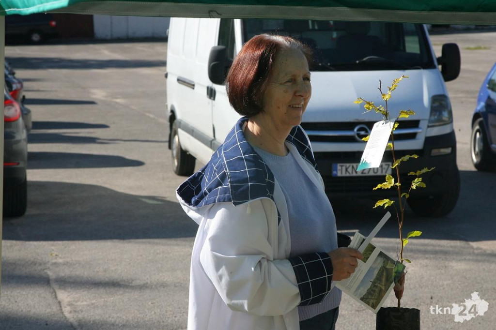 #SADZIMY LAS. Leśnicy rozdawali darmowe drzewka [wideo, zdjęcia]