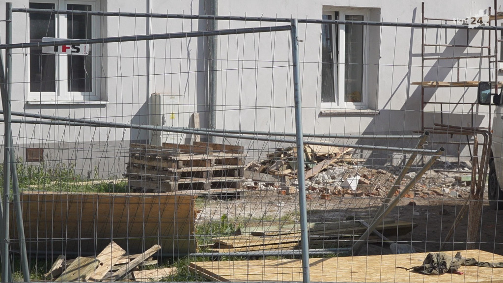 Trwa remont remizy OSP Ruda Maleniecka [wideo, zdjęcia]