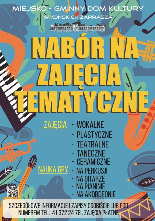 Ruszył nabór na różne zajęcia w Domu Kultury. Zobacz ofertę