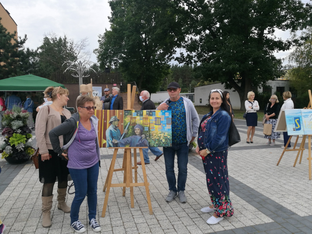 Stąporków: Pokazali dzieła stworzone podczas pleneru [fotorelacja]