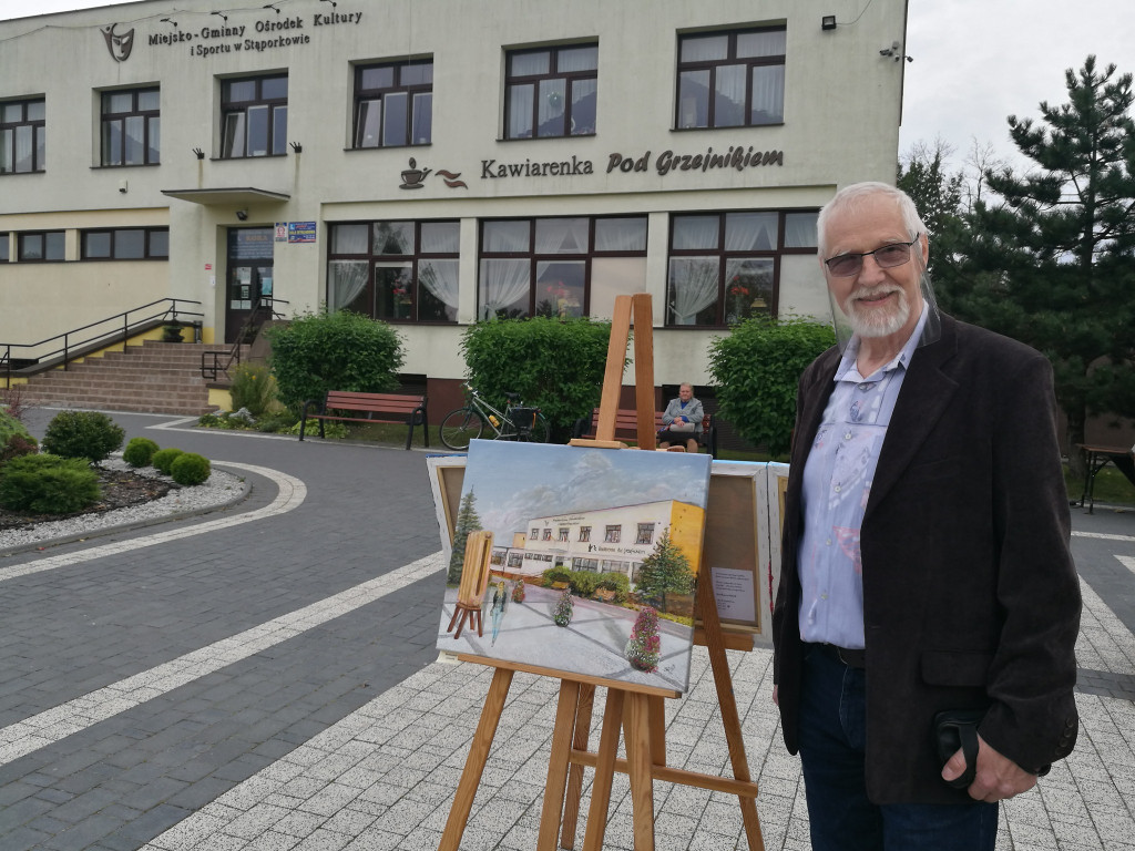 Stąporków: Pokazali dzieła stworzone podczas pleneru [fotorelacja]