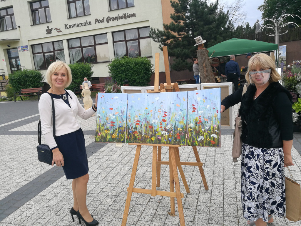 Stąporków: Pokazali dzieła stworzone podczas pleneru [fotorelacja]