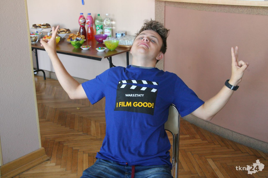 Projekt `I Film Good` uczył i bawił. Za nami warsztaty filmowo-telewizyjne w Stąporkowie [wideo, zdjęcia]