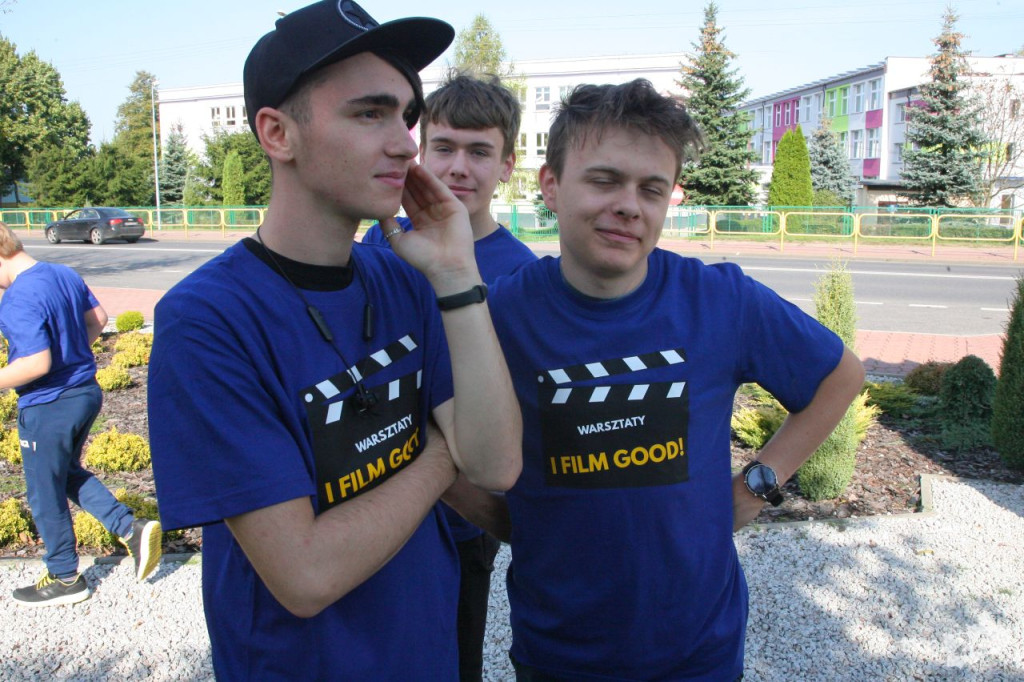 Projekt `I Film Good` uczył i bawił. Za nami warsztaty filmowo-telewizyjne w Stąporkowie [wideo, zdjęcia]