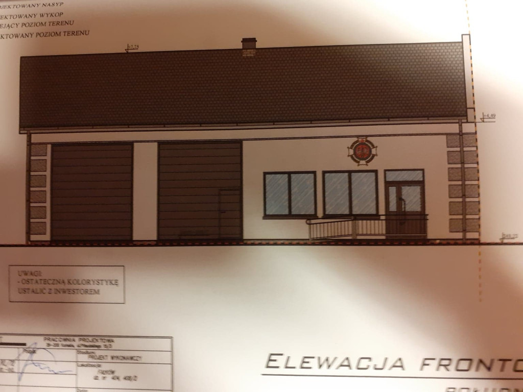 Fałków: Trwa (od)budowa remizy [zdjęcia]