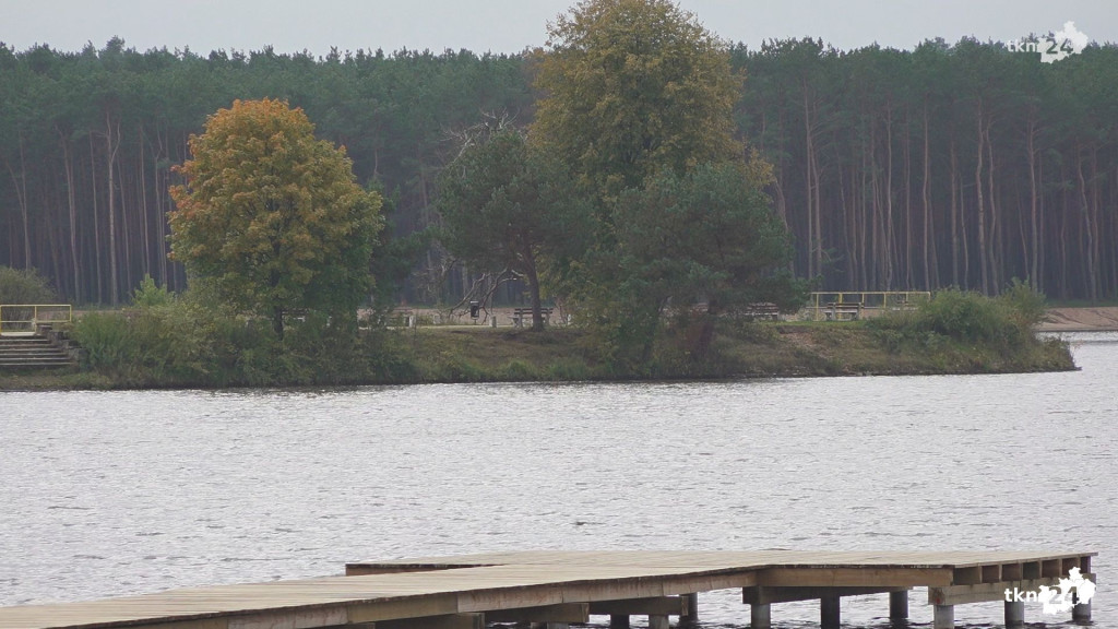 W Sielpi spuszczają wodę. Zbiornik czekają kolejne zmiany [wideo, zdjęcia]
