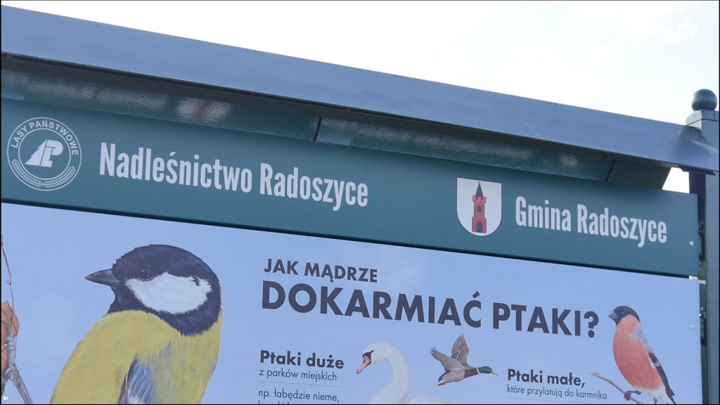 Tablice z infografikami umieszczono nad zalewem Antoniów [wideo, zdjęcia]