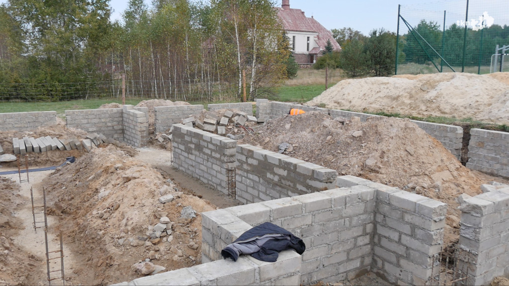 Rozpoczęto prace nad budową remizy OSP Węgrzyn [wideo, zdjęcia]
