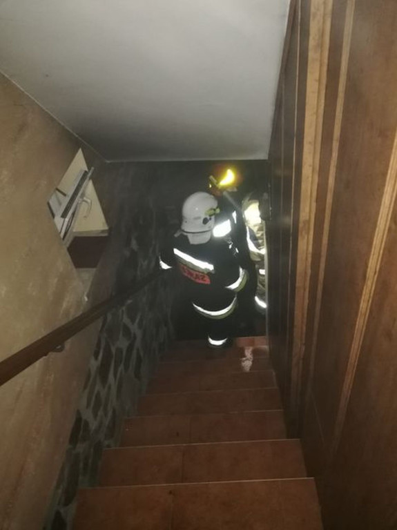 Pożar kotłowni w domu jednorodzinnym. Interweniowali strażacy