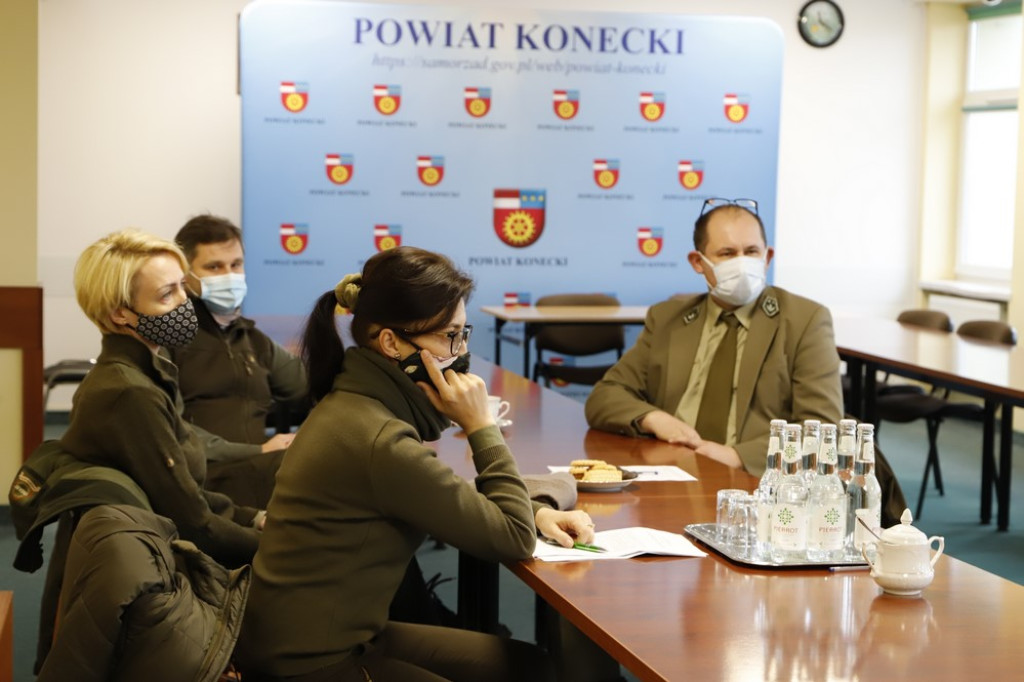 W Starostwie debatowali o lesie na terenie gminy Końskie [zdjęcia]