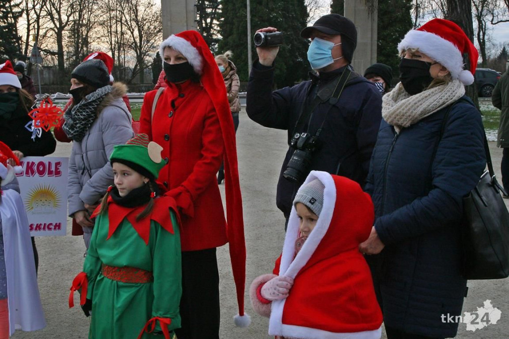 Lampki rozbłysły na koneckiej choince! [wideo, zdjęcia]