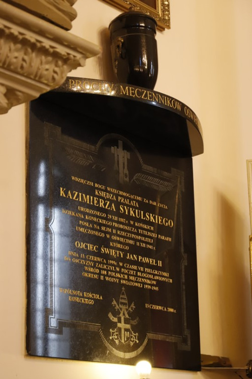 W rocznicę śmierci patrona powiatu koneckiego [zdjęcia]