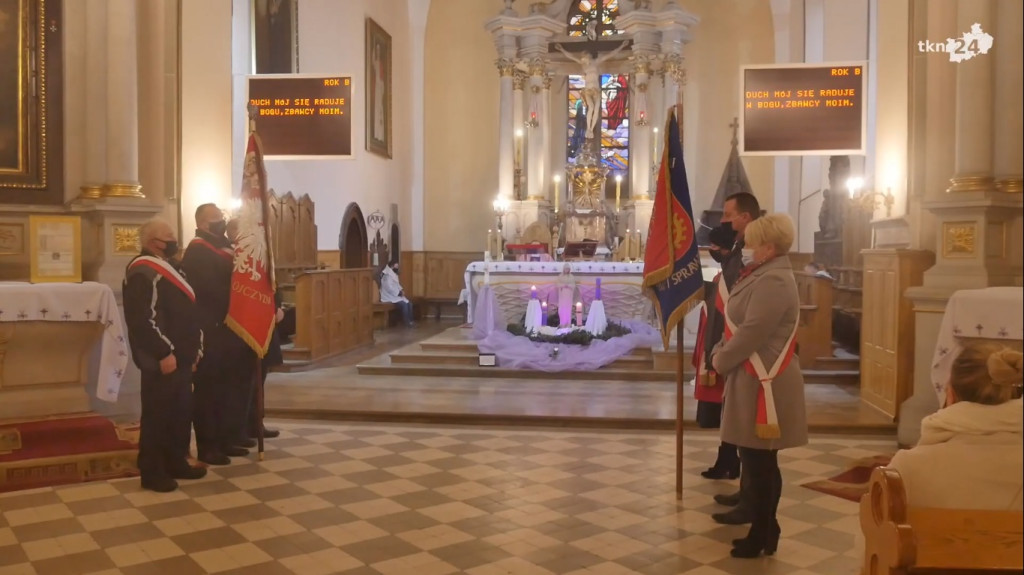Końskie: Uroczystą mszą uczcili 39. rocznicę wprowadzenia Stanu Wojennego [wideo, zdjęcia]