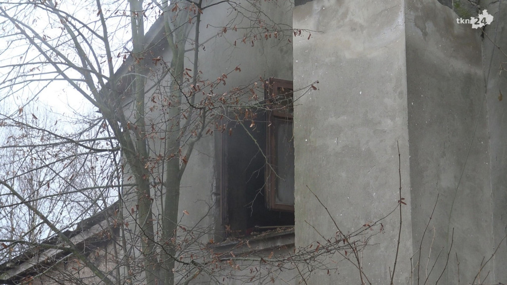 Pożar stolarni w Dziebałtowie. Prawdopodobnie doszło do podpalenia [wideo, zdjęcia]