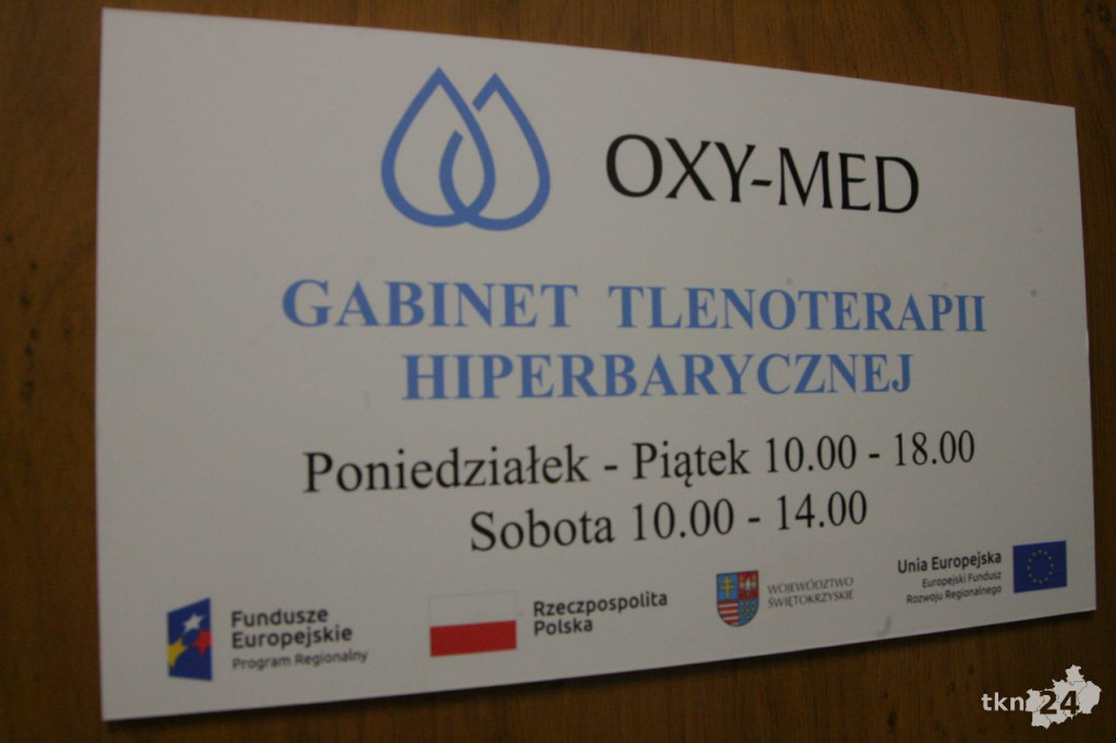 Gabinet tlenoterapii ruszył w Końskich! [zdjęcia]