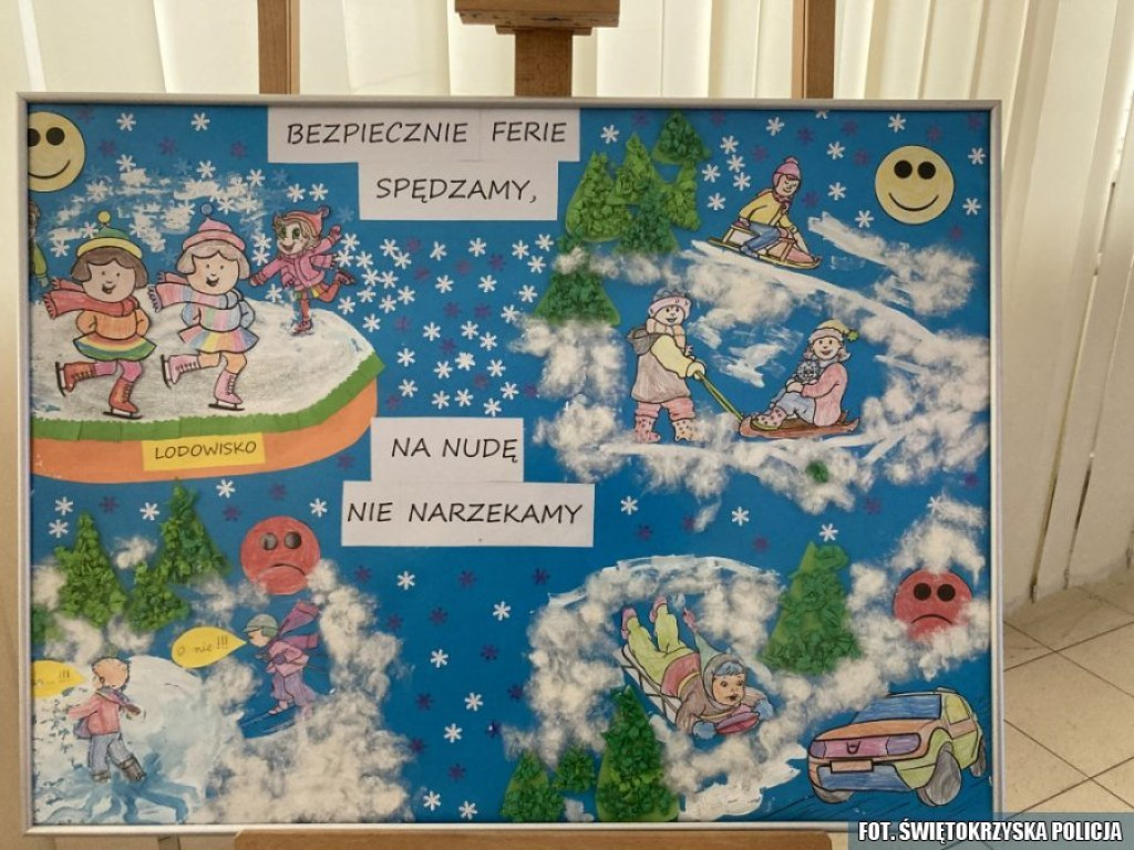Konkurs `Bezpieczne Ferie 2021` rozstrzygnięty [zdjęcia]
