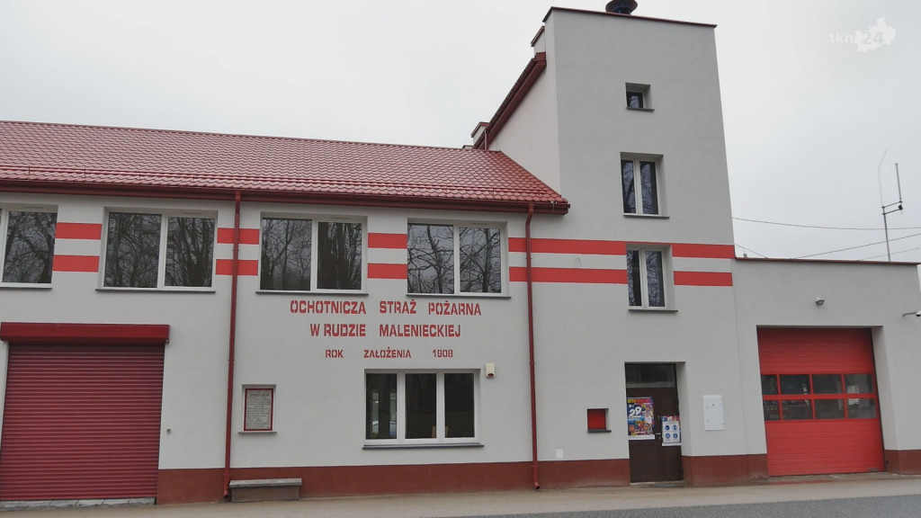 Zobaczcie remizę OSP Ruda Maleniecka po remoncie [wideo, zdjęcia]