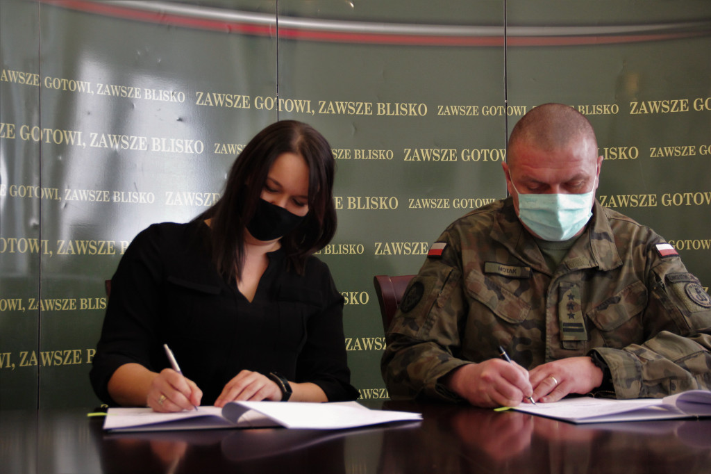Świętokrzyscy Terytorialsi będą współpracować z Technikum ZDZ w Końskich