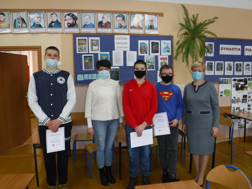 Laureaci VI Gminnego Konkursu Historycznego o Żołnierzach Wyklętych