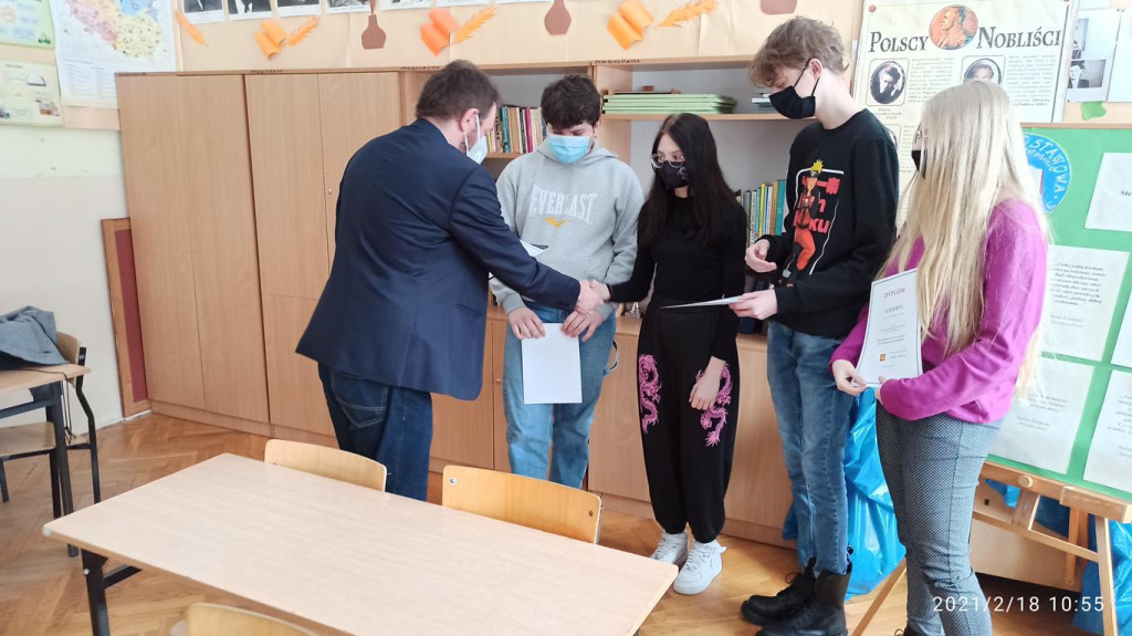 Laureaci VI Gminnego Konkursu Historycznego o Żołnierzach Wyklętych