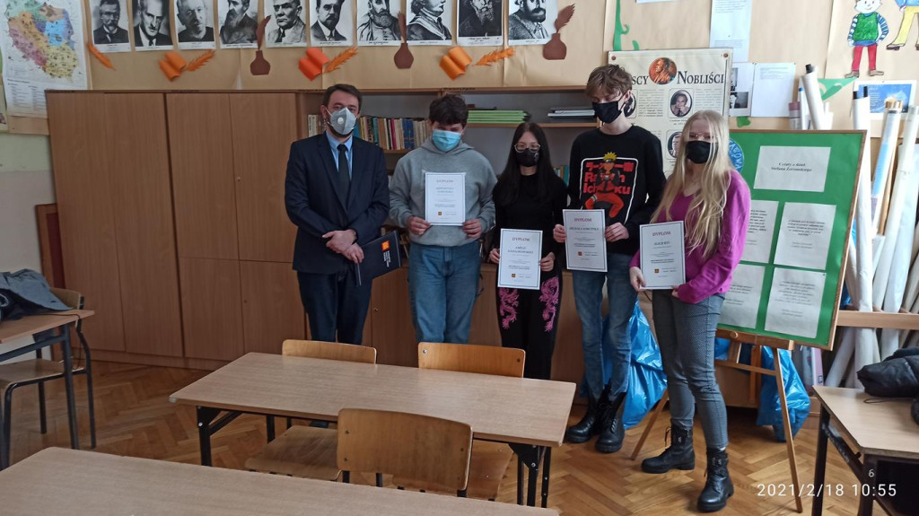 Laureaci VI Gminnego Konkursu Historycznego o Żołnierzach Wyklętych