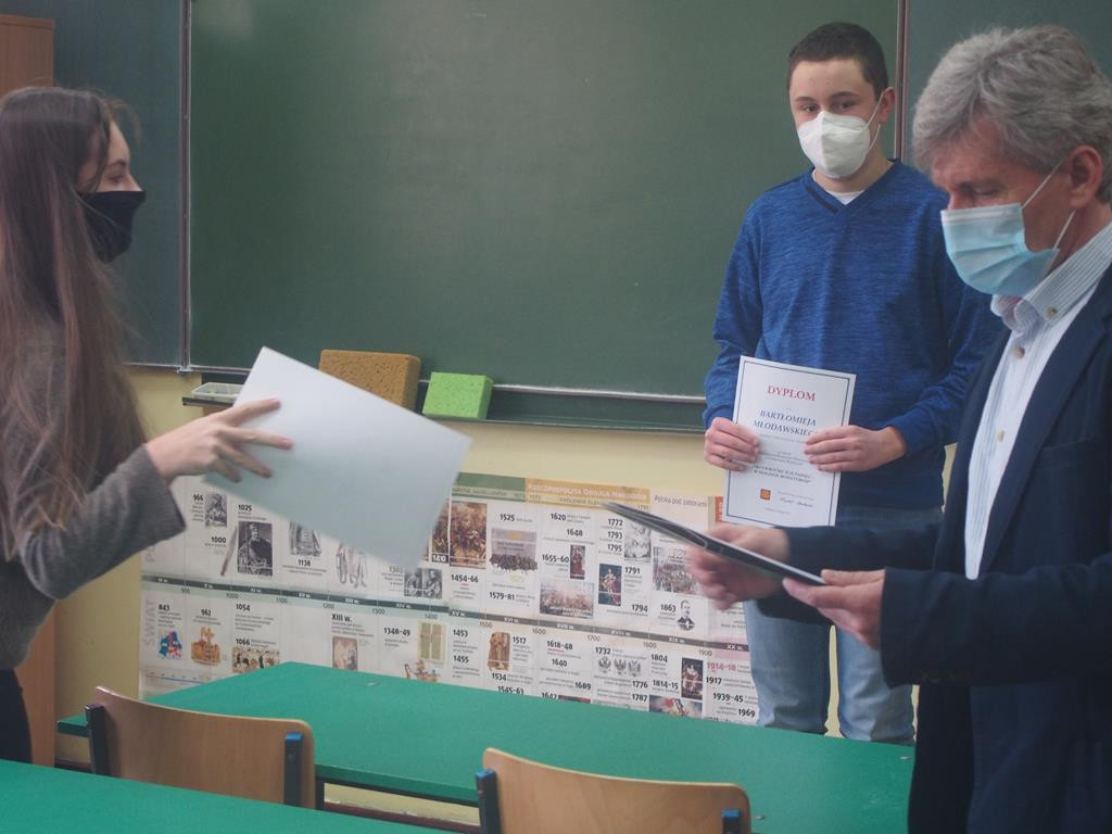 Laureaci VI Gminnego Konkursu Historycznego o Żołnierzach Wyklętych