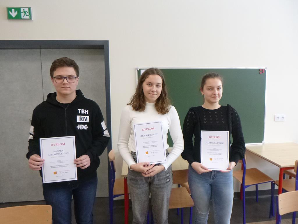 Laureaci VI Gminnego Konkursu Historycznego o Żołnierzach Wyklętych