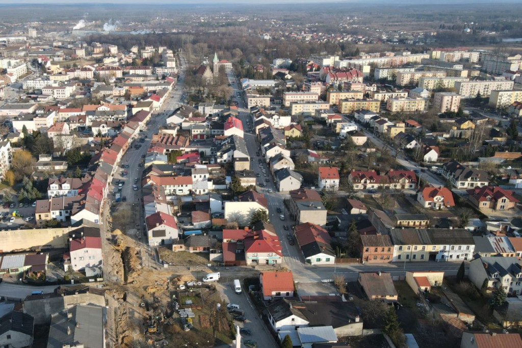 Zobaczcie przebudowę skrzyżowania przy `Ekonomiku` z lotu ptaka [wideo, zdjęcia]