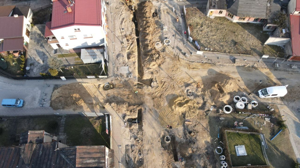 Zobaczcie przebudowę skrzyżowania przy `Ekonomiku` z lotu ptaka [wideo, zdjęcia]