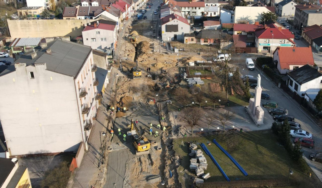 Zobaczcie przebudowę skrzyżowania przy `Ekonomiku` z lotu ptaka [wideo, zdjęcia]