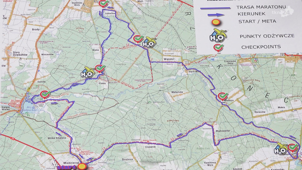 Piechurzy z całej Polski wyruszyli na Piekielny Maraton Pieszy [wideo, zdjęcia]