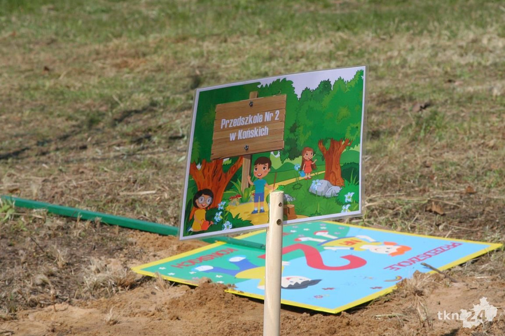Kasztanowce i śliwy ozdobią `Browary`. Specjalna akcja UMiG i przedszkoli [wideo, zdjęcia]