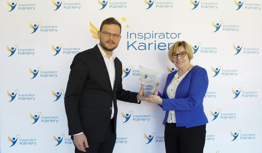 ZSP w Stąporkowie z tytułem `Inspirator Kariery 2020` [zdjęcia]