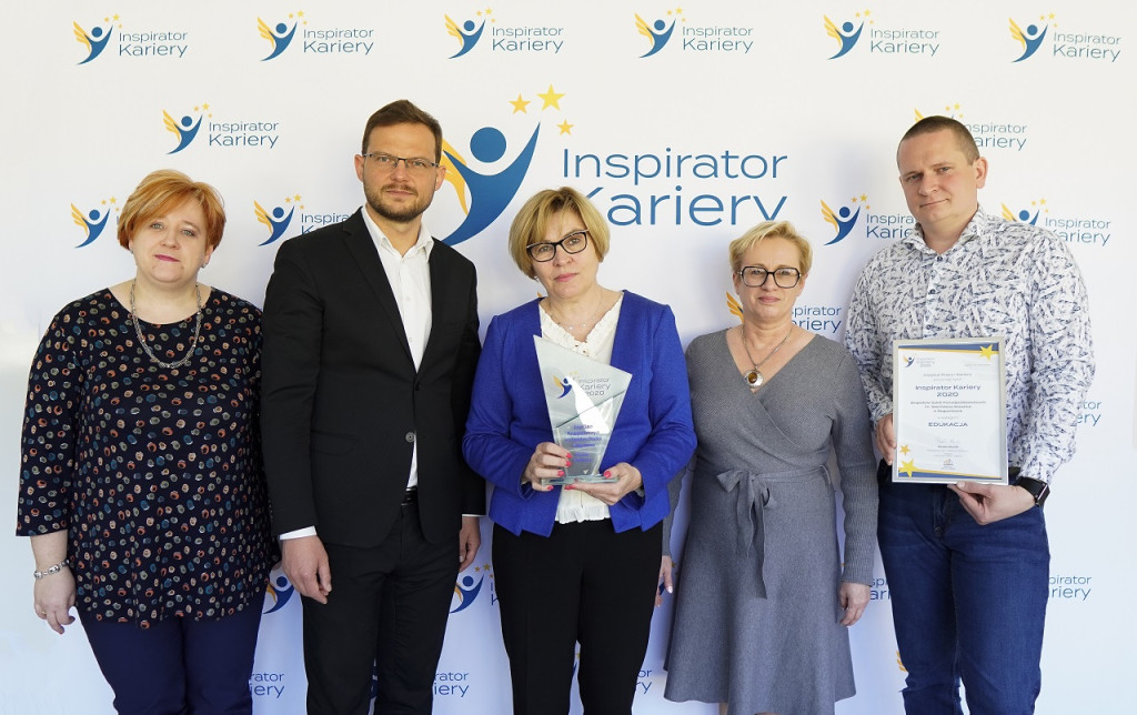 ZSP w Stąporkowie z tytułem `Inspirator Kariery 2020` [zdjęcia]