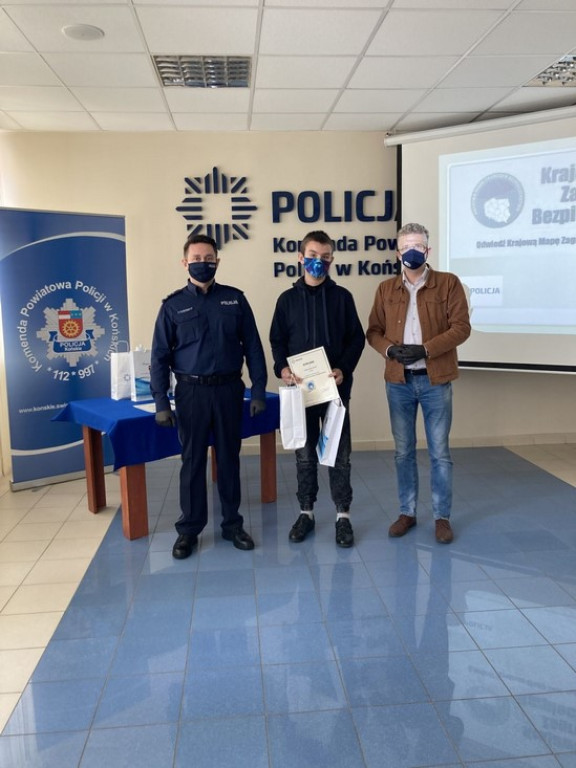 Przyznano nagrody w konkursie `Znam Krajową Mapę Zagrożeń` [zdjęcia]