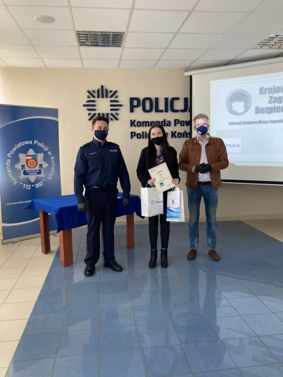 Przyznano nagrody w konkursie `Znam Krajową Mapę Zagrożeń` [zdjęcia]
