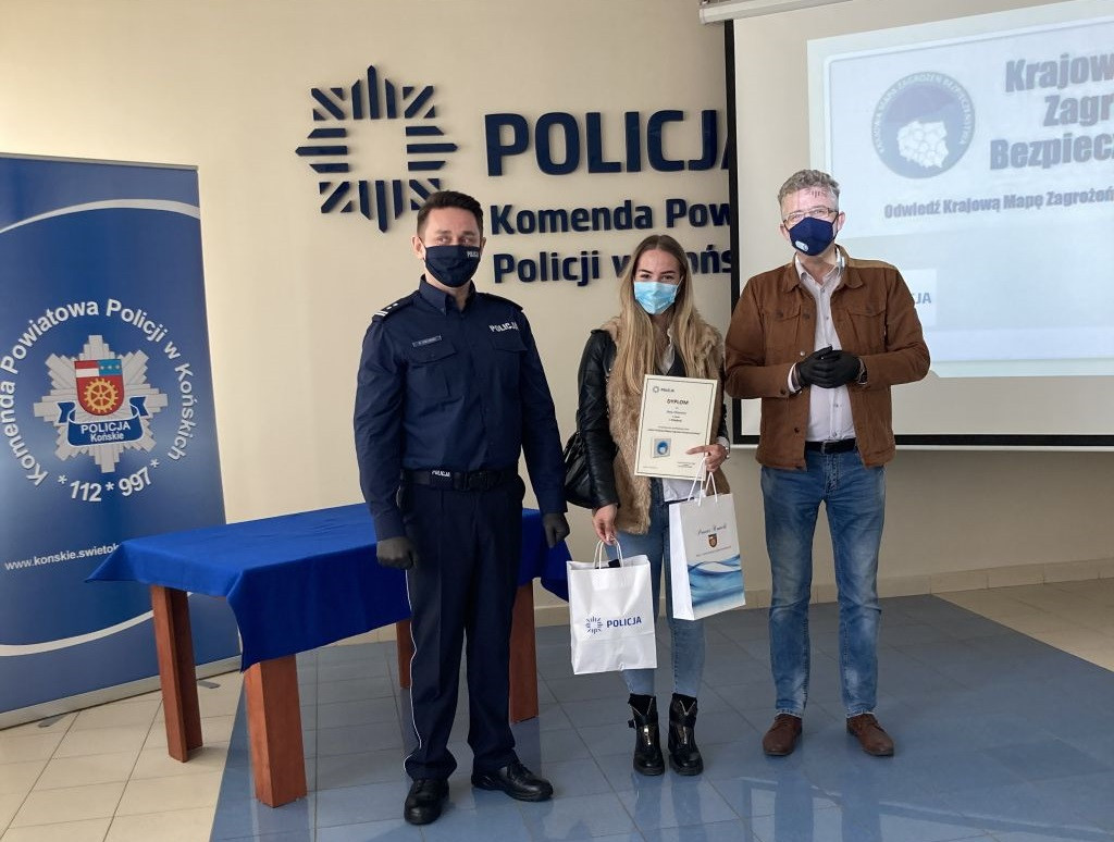 Przyznano nagrody w konkursie `Znam Krajową Mapę Zagrożeń` [zdjęcia]