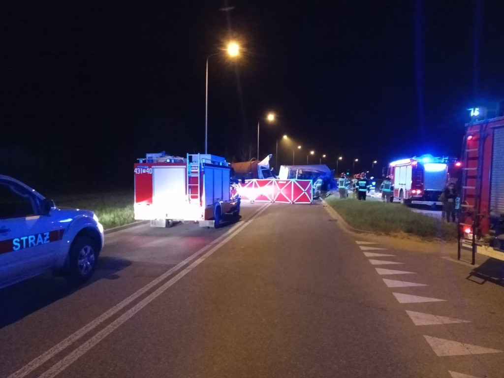 Zmarł drugi kierowca po wypadku w Końskich [zdjęcia, wideo]
