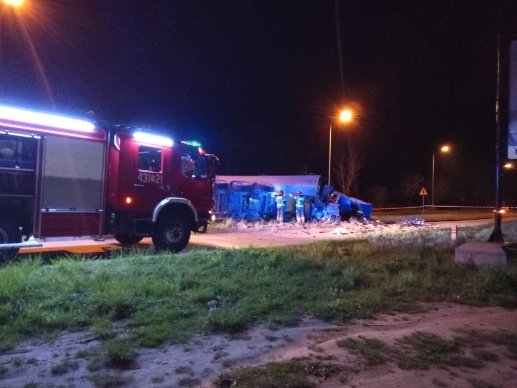 Zmarł drugi kierowca po wypadku w Końskich [zdjęcia, wideo]
