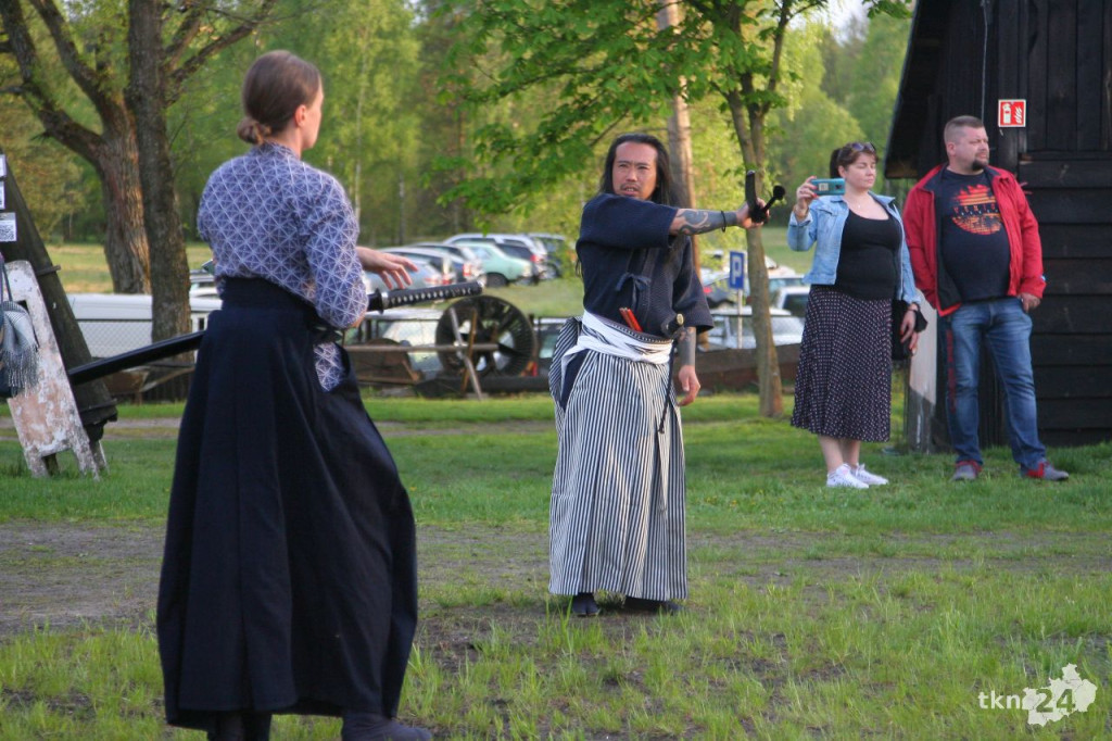 Noc Muzeów w Maleńcu. Samuraj zachwycił przybyłych!